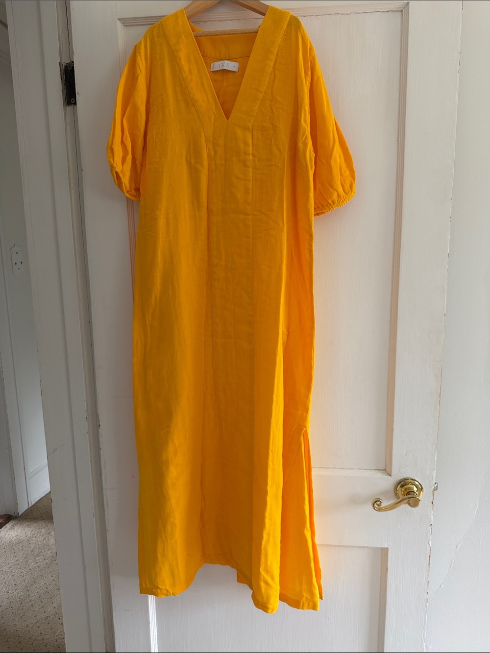 Lake Gauze Caftan in Sol